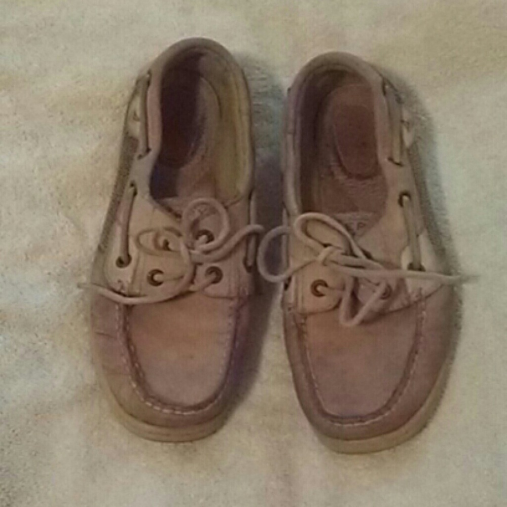 Sperry top slider tan/brown
